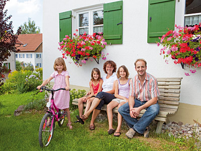 © Feneberg/Bio mit Gesicht Familien