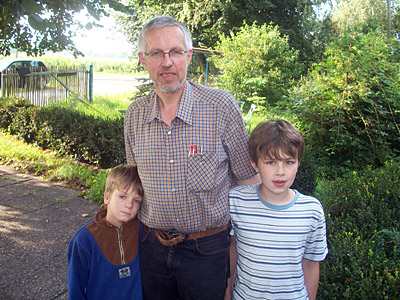 © Bio mit Gesicht Betriebsleiter mit Kindern