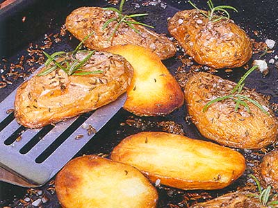 Blechkartoffeln mit Rosmarin