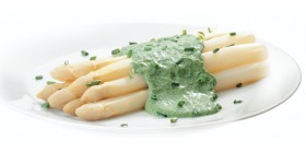 Spargel mit Avocadosauce